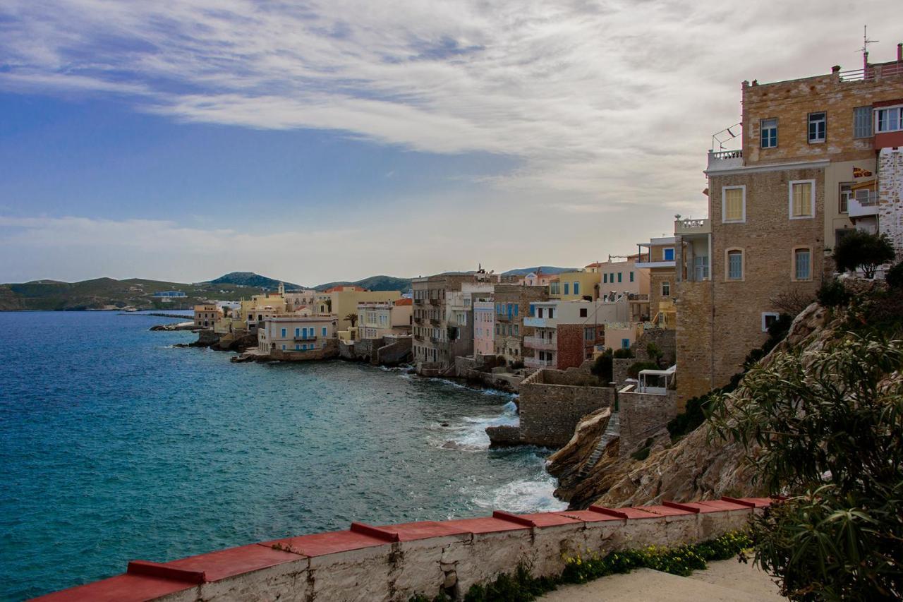 Mother'S House In Syros Aegean Sea Posidhonia  Екстер'єр фото